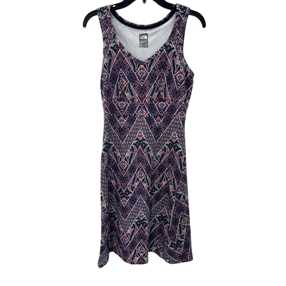 NWOT The North Face Women’s Patterned Sleeveless Stretch Flashdry Dress